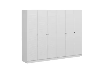 Fruitland Garderob 270 cm - Vit - Products - Förvaring - Garderober & garderobssystem - Garderobsskåp