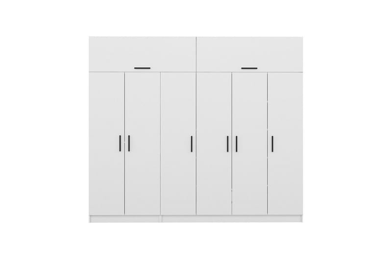 Fruitland Garderob 270 cm - Vit - Products - Förvaring - Garderober & garderobssystem - Garderobsskåp