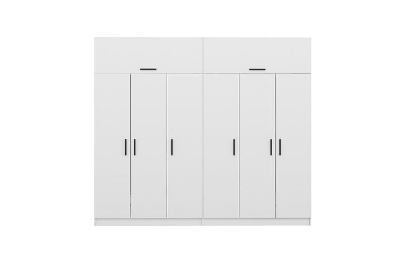 Fruitland Garderob 270 cm - Vit - Products - Förvaring - Garderober & garderobssystem - Garderobsskåp