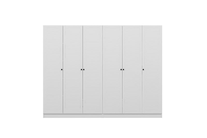 Fruitland Garderob 270 cm - Vit - Products - Förvaring - Garderober & garderobssystem - Garderobsskåp