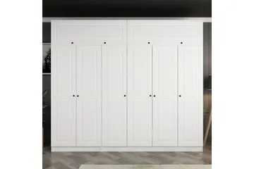 Fruitland Garderob 270 cm - Vit - Products - Förvaring - Garderober & garderobssystem - Garderobsskåp