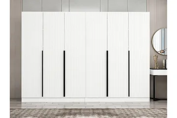 Fruitland Garderob 270 cm - Vit - Products - Förvaring - Garderober & garderobssystem - Garderobsskåp