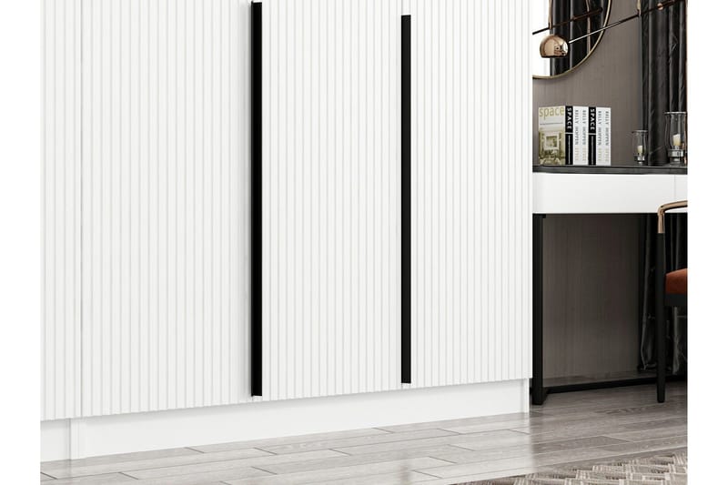 Fruitland Garderob 270 cm - Vit - Products - Förvaring - Garderober & garderobssystem - Garderobsskåp