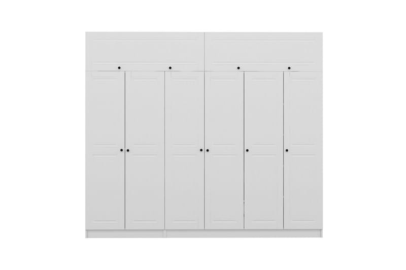 Fruitland Garderob 270 cm - Vit - Products - Förvaring - Garderober & garderobssystem - Garderobsskåp