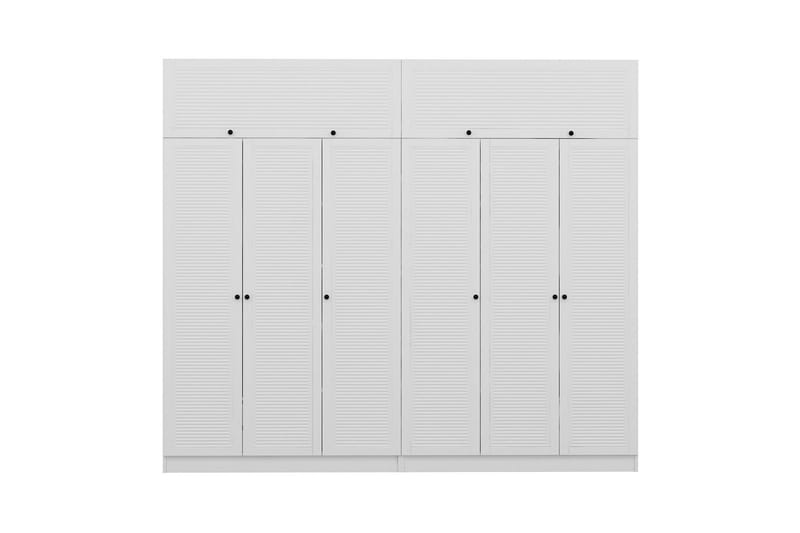 Fruitland Garderob 270 cm - Vit - Products - Förvaring - Garderober & garderobssystem - Garderobsskåp