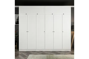 Fruitland Garderob 270 cm - Vit - Products - Förvaring - Garderober & garderobssystem - Garderobsskåp