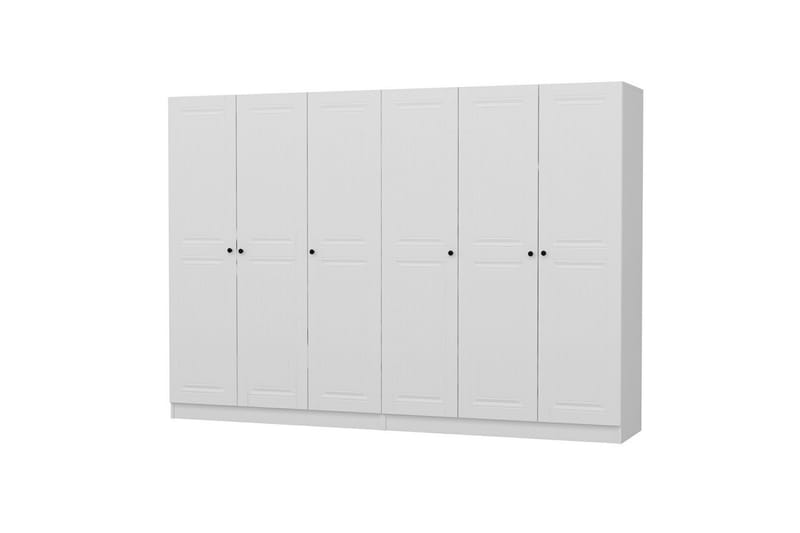 Fruitland Garderob 270 cm - Vit - Products - Förvaring - Garderober & garderobssystem - Garderobsskåp
