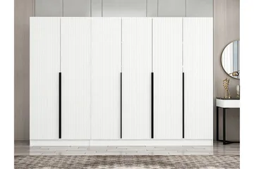 Fruitland Garderob 270 cm - Vit - Products - Förvaring - Garderober & garderobssystem - Garderobsskåp
