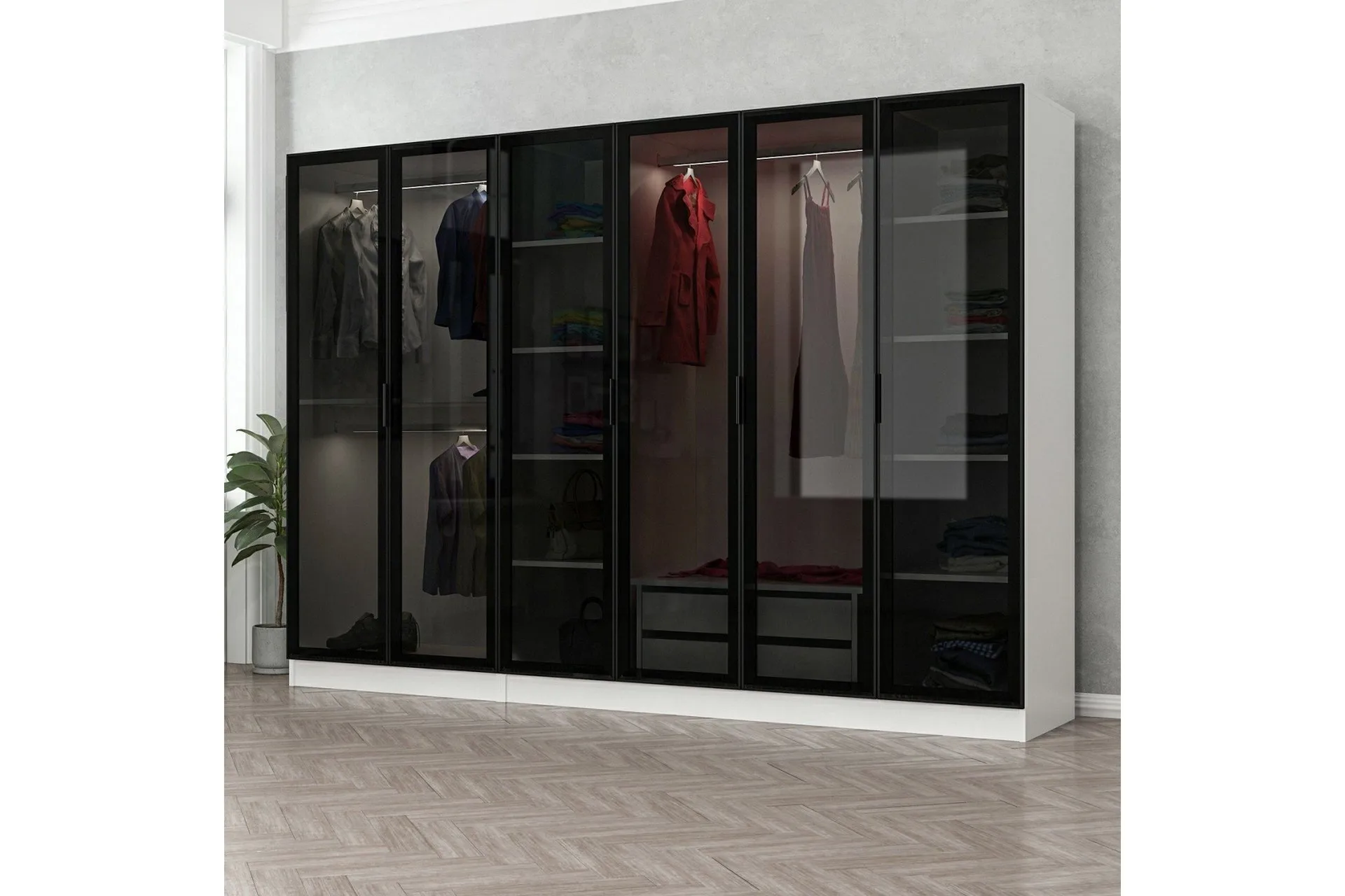 Fruitland Garderob 270 cm