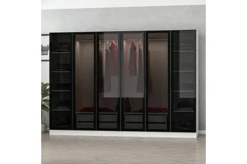 Fruitland Garderob 270 cm - Vit - Products - Förvaring - Garderober & garderobssystem - Garderobsskåp