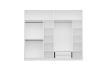 Fruitland Garderob 270 cm - Vit - Products - Förvaring - Garderober & garderobssystem - Garderobsskåp