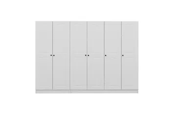 Fruitland Garderob 270 cm - Vit - Products - Förvaring - Garderober & garderobssystem - Garderobsskåp