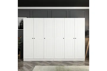 Fruitland Garderob 270 cm - Vit - Products - Förvaring - Garderober & garderobssystem - Garderobsskåp