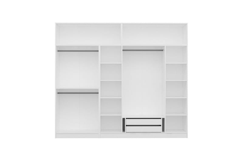 Fruitland Garderob 270 cm - Vit - Products - Förvaring - Garderober & garderobssystem - Garderobsskåp