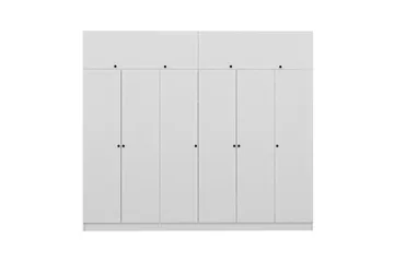 Fruitland Garderob 270 cm - Vit - Products - Förvaring - Garderober & garderobssystem - Garderobsskåp