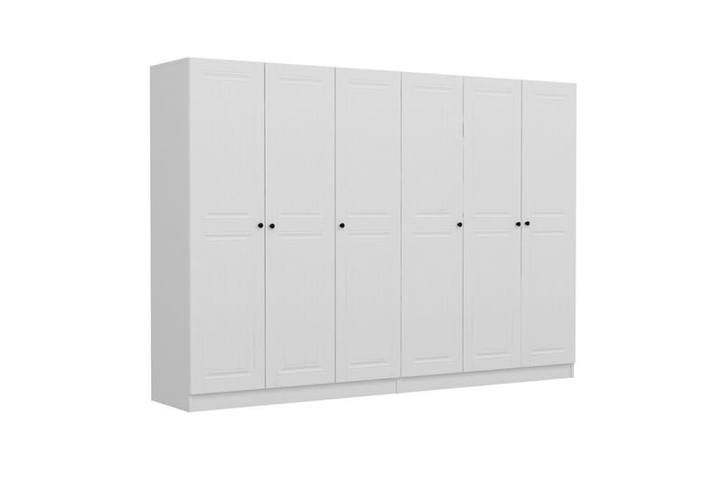 Fruitland Garderob 270 cm - Vit - Products - Förvaring - Garderober & garderobssystem - Garderobsskåp