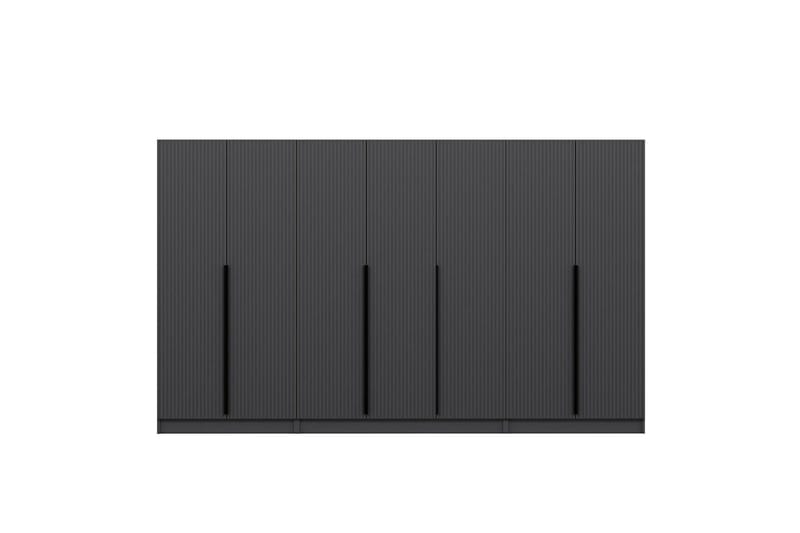 Fruitland Garderob 315 cm - Antracit - Products - Förvaring - Garderober & garderobssystem - Garderobsskåp