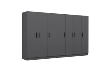 Fruitland Garderob 315 cm - Antracit - Products - Förvaring - Garderober & garderobssystem - Garderobsskåp