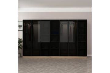 Fruitland Garderob 315 cm - Ek - Products - Förvaring - Garderober & garderobssystem - Garderobsskåp