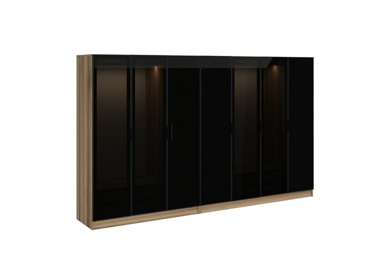 Fruitland Garderob 315 cm - Ek - Products - Förvaring - Garderober & garderobssystem - Garderobsskåp