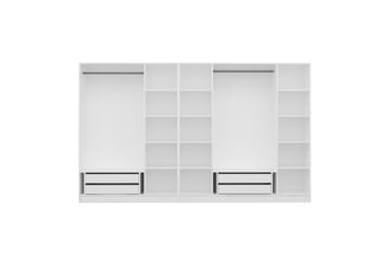 Fruitland Garderob 315 cm - Vit - Products - Förvaring - Garderober & garderobssystem - Garderobsskåp