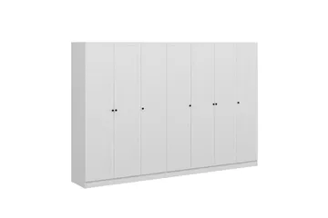 Fruitland Garderob 315 cm - Vit - Products - Förvaring - Garderober & garderobssystem - Garderobsskåp