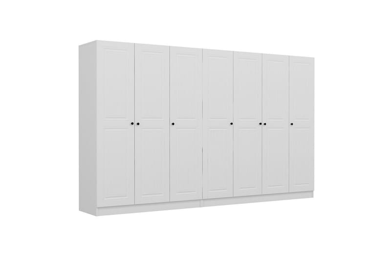 Fruitland Garderob 315 cm - Vit - Products - Förvaring - Garderober & garderobssystem - Garderobsskåp