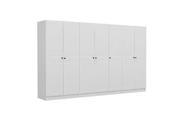 Fruitland Garderob 315 cm - Vit - Products - Förvaring - Garderober & garderobssystem - Garderobsskåp