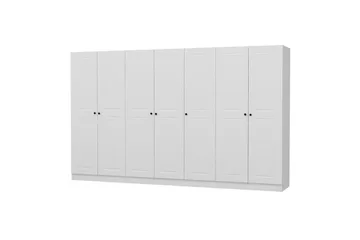 Fruitland Garderob 315 cm - Vit - Products - Förvaring - Garderober & garderobssystem - Garderobsskåp