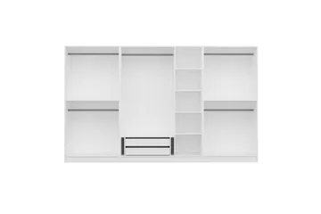 Fruitland Garderob 315 cm - Vit - Products - Förvaring - Garderober & garderobssystem - Garderobsskåp