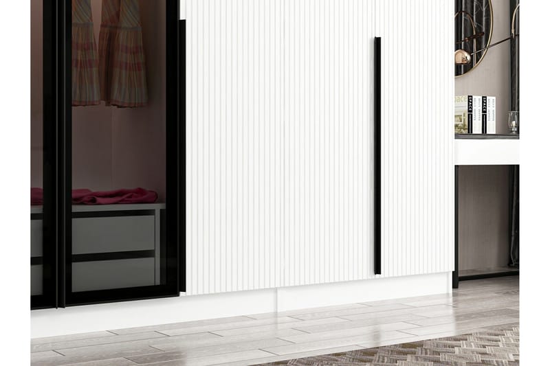 Fruitland Garderob 315 cm - Vit - Products - Förvaring - Garderober & garderobssystem - Garderobsskåp