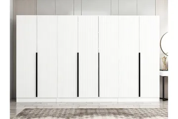 Fruitland Garderob 315 cm - Vit - Products - Förvaring - Garderober & garderobssystem - Garderobsskåp