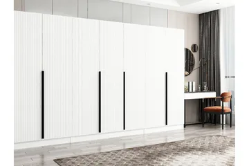 Fruitland Garderob 315 cm - Vit - Products - Förvaring - Garderober & garderobssystem - Garderobsskåp