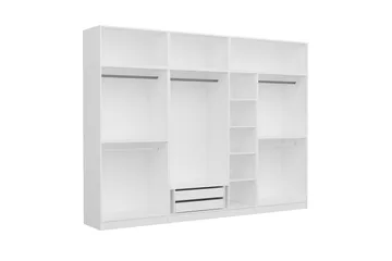 Fruitland Garderob 315x235 cm - Vit - Products - Förvaring - Garderober & garderobssystem - Garderobsskåp