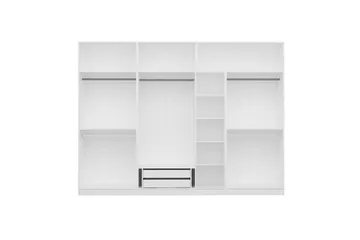 Fruitland Garderob 315x235 cm - Vit - Products - Förvaring - Garderober & garderobssystem - Garderobsskåp