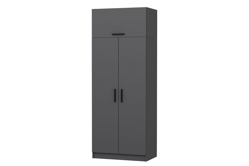 Fruitland Garderob 90 cm - Antracit - Products - Förvaring - Garderober & garderobssystem - Garderobsskåp