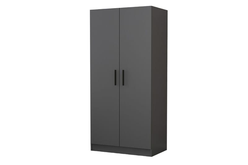 Fruitland Garderob 90 cm - Antracit - Products - Förvaring - Garderober & garderobssystem - Garderobsskåp