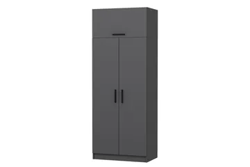 Fruitland Garderob 90 cm - Antracit - Products - Förvaring - Garderober & garderobssystem - Garderobsskåp