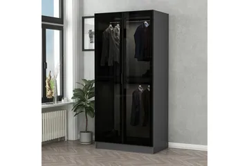 Fruitland Garderob 90 cm - Antracit - Products - Förvaring - Garderober & garderobssystem - Garderobsskåp