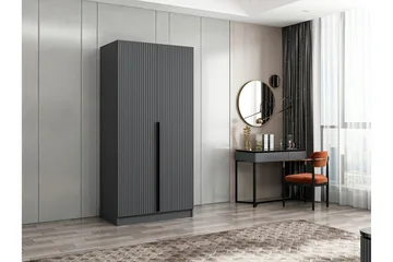 Fruitland Garderob 90 cm - Antracit - Products - Förvaring - Garderober & garderobssystem - Garderobsskåp