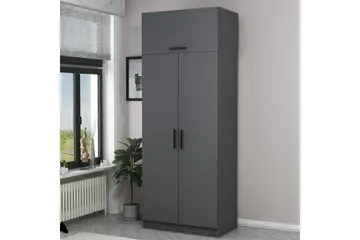 Fruitland Garderob 90 cm - Antracit - Products - Förvaring - Garderober & garderobssystem - Garderobsskåp