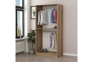 Fruitland Garderob 90 cm - Brun - Products - Förvaring - Garderober & garderobssystem - Garderobsskåp