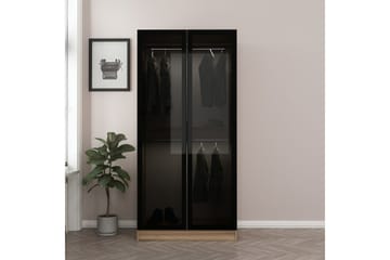 Fruitland Garderob 90 cm - Brun - Products - Förvaring - Garderober & garderobssystem - Garderobsskåp