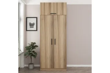 Fruitland Garderob 90 cm - Ek - Products - Förvaring - Garderober & garderobssystem - Garderobsskåp
