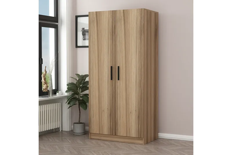 Fruitland Garderob 90 cm - Ek - Products - Förvaring - Garderober & garderobssystem - Garderobsskåp