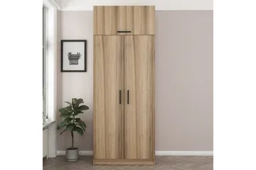 Fruitland Garderob 90 cm - Ek - Products - Förvaring - Garderober & garderobssystem - Garderobsskåp