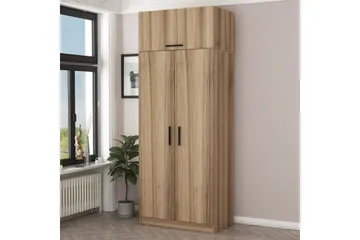 Fruitland Garderob 90 cm - Ek - Products - Förvaring - Garderober & garderobssystem - Garderobsskåp