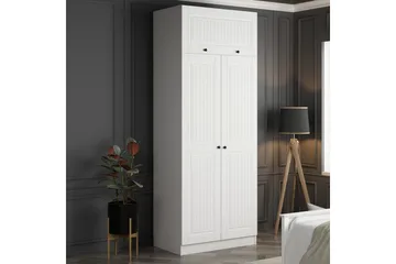 Fruitland Garderob 90 cm - Vit - Products - Förvaring - Garderober & garderobssystem - Garderobsskåp