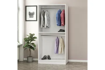 Fruitland Garderob 90 cm - Vit - Products - Förvaring - Garderober & garderobssystem - Garderobsskåp