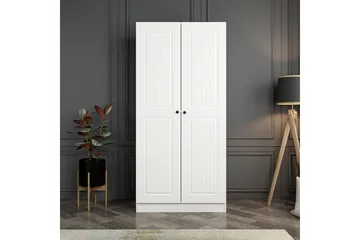 Fruitland Garderob 90 cm - Vit - Products - Förvaring - Garderober & garderobssystem - Garderobsskåp